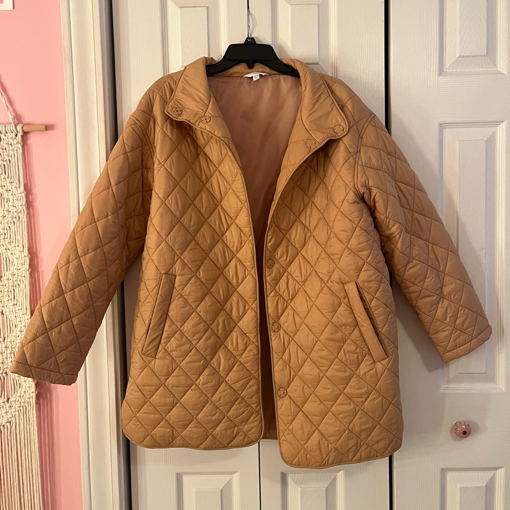 Time and tru puffer jacket